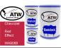 Preview: Chevrolet, Red Effect, WA9088: 500ml Lackdose + 500ml Klarlack + 250ml Härter - Set, von ATW Autoteile West.